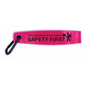 Reflective Safety Fob w/Carabiner